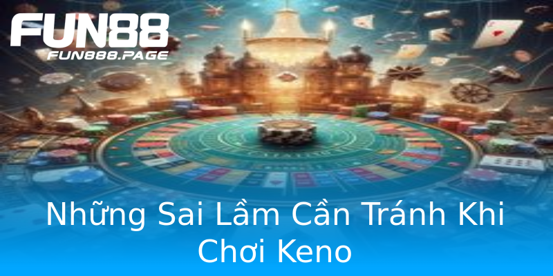 Những Sai Lầm Cần Tránh Khi Chơi Keno Những Sai Lầm Cần Tránh Khi Chơi Keno